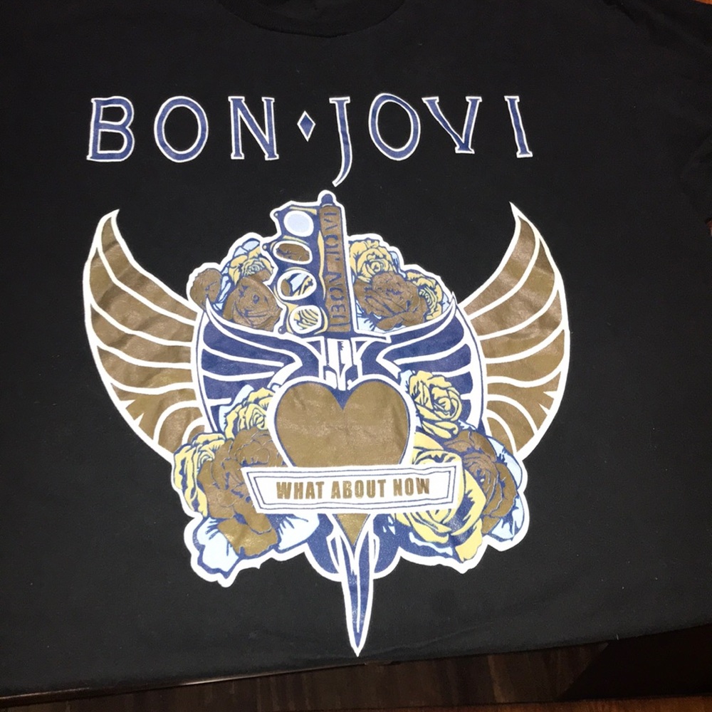 Bon Jovi T-shirt 2013 tour size L